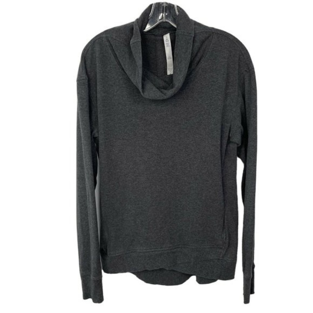 Lululemon Dark Gray Cowl Neck Sweatshirt